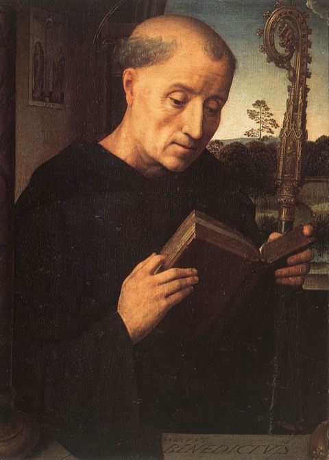 Portrait of Benedict of Nursia