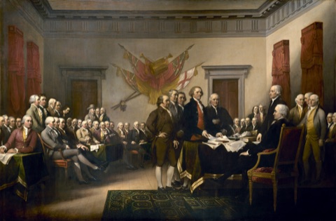 Portrait of Founding Fathers