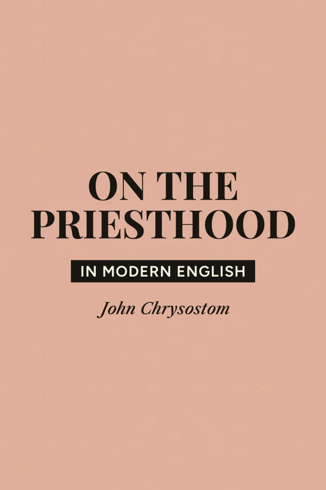 Cover of On the Priesthood
