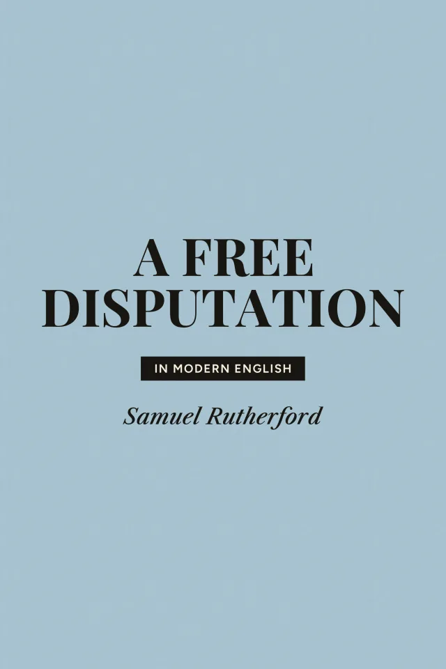 Cover of A Free Disputation