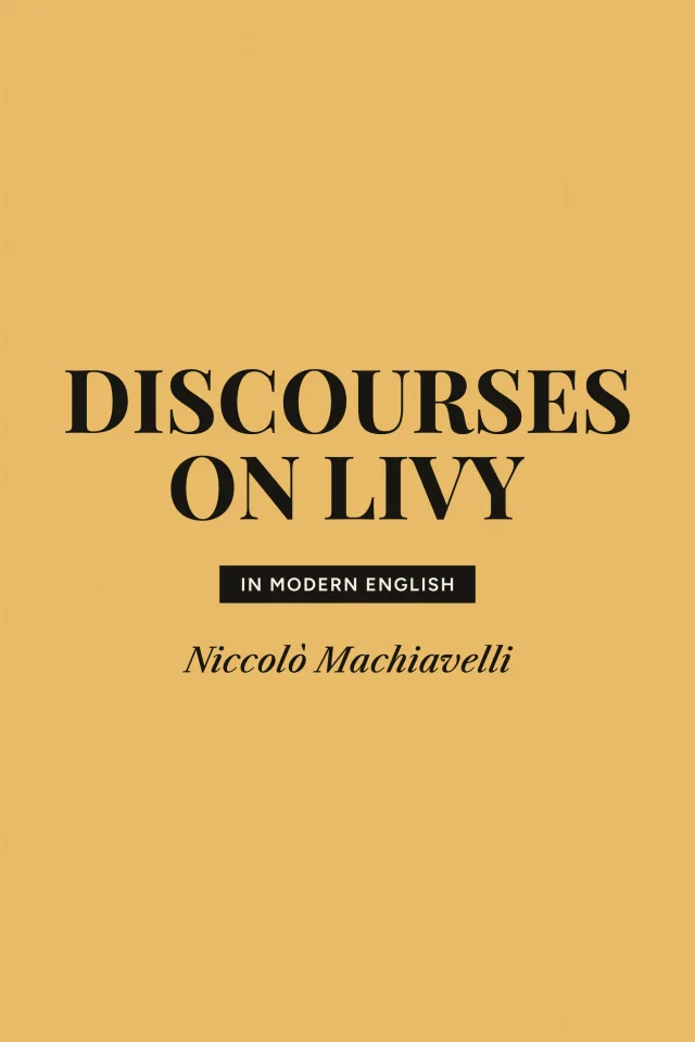 Cover of Discourses on Livy