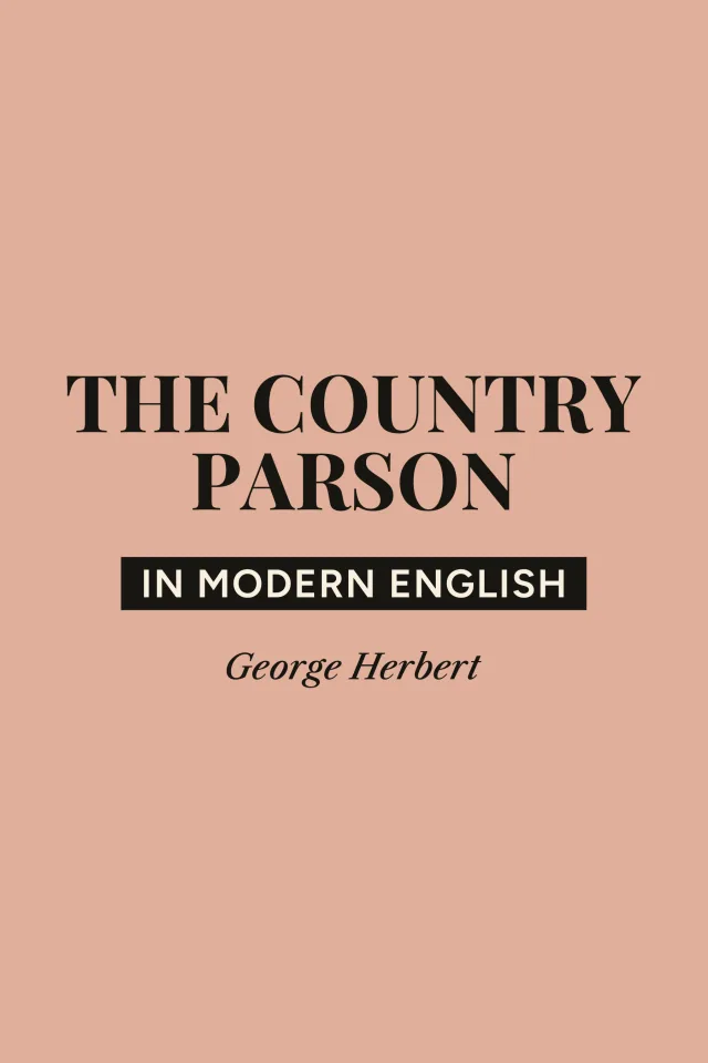 Cover of The Country Parson