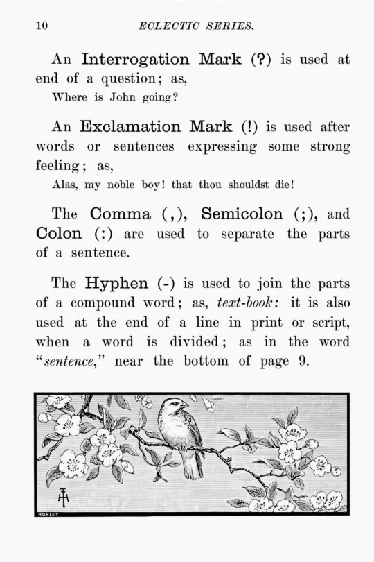 Sample page 1 from the restored McGuffey's Second Eclectic Reader